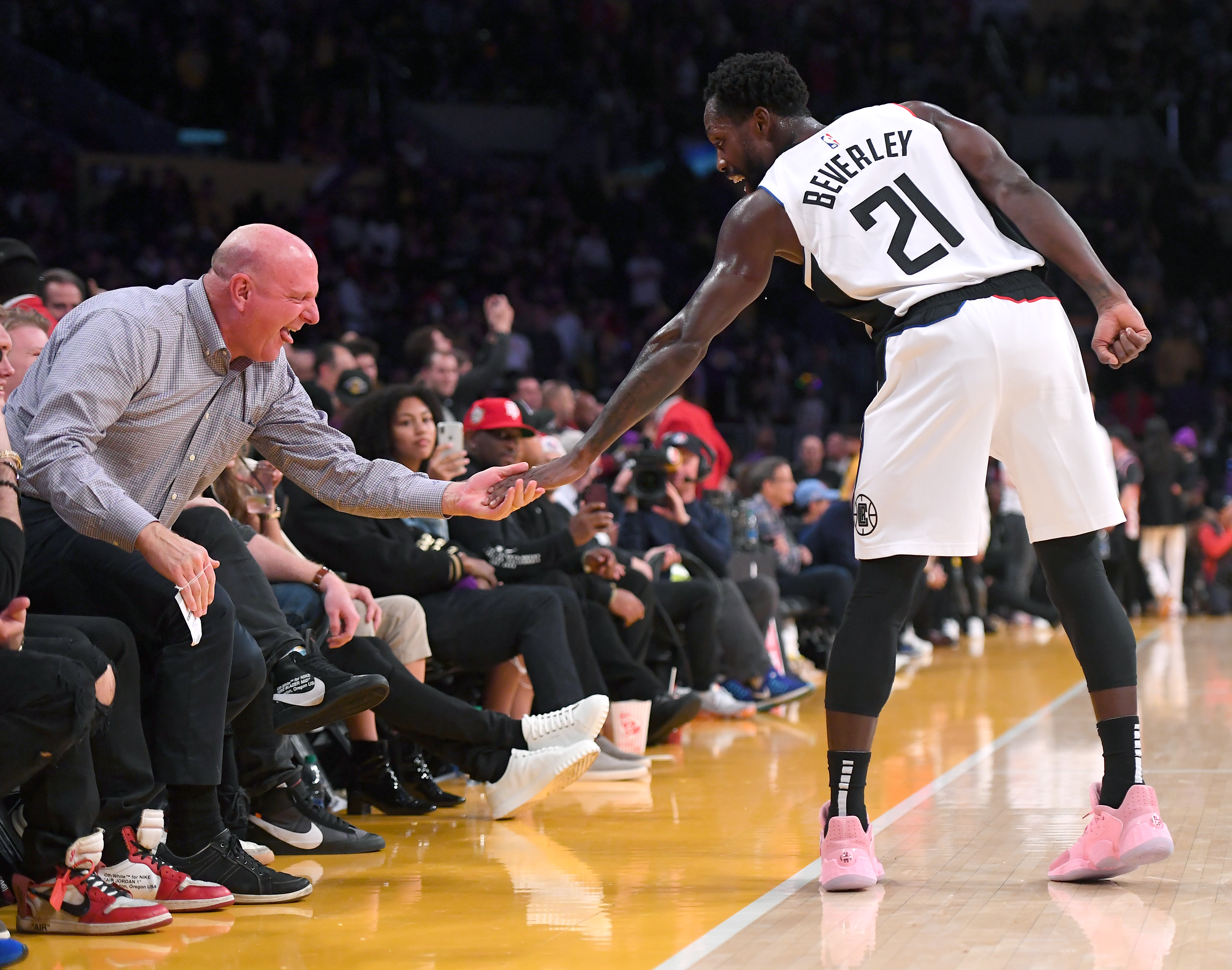 pat beverley black air forces