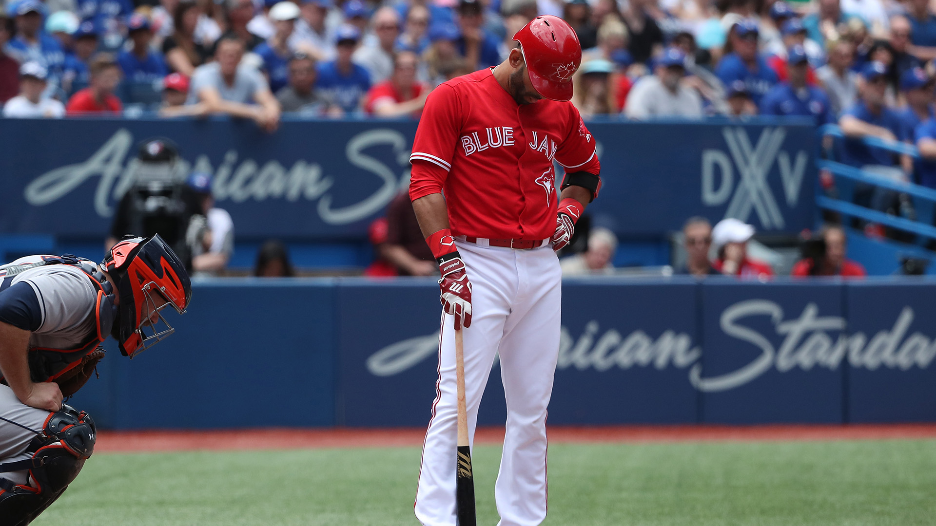 Why the Toronto Blue Jays wear red jerseys despite their terrible