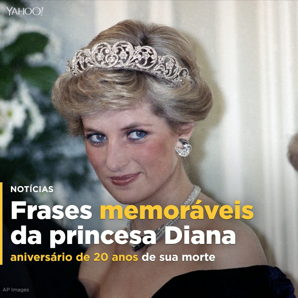 10 frases memoráveis da princesa Diana