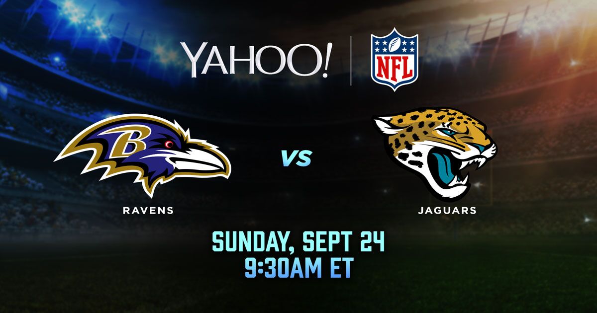 WATCH LIVE Ravens vs Jaguars Yahoo Sports