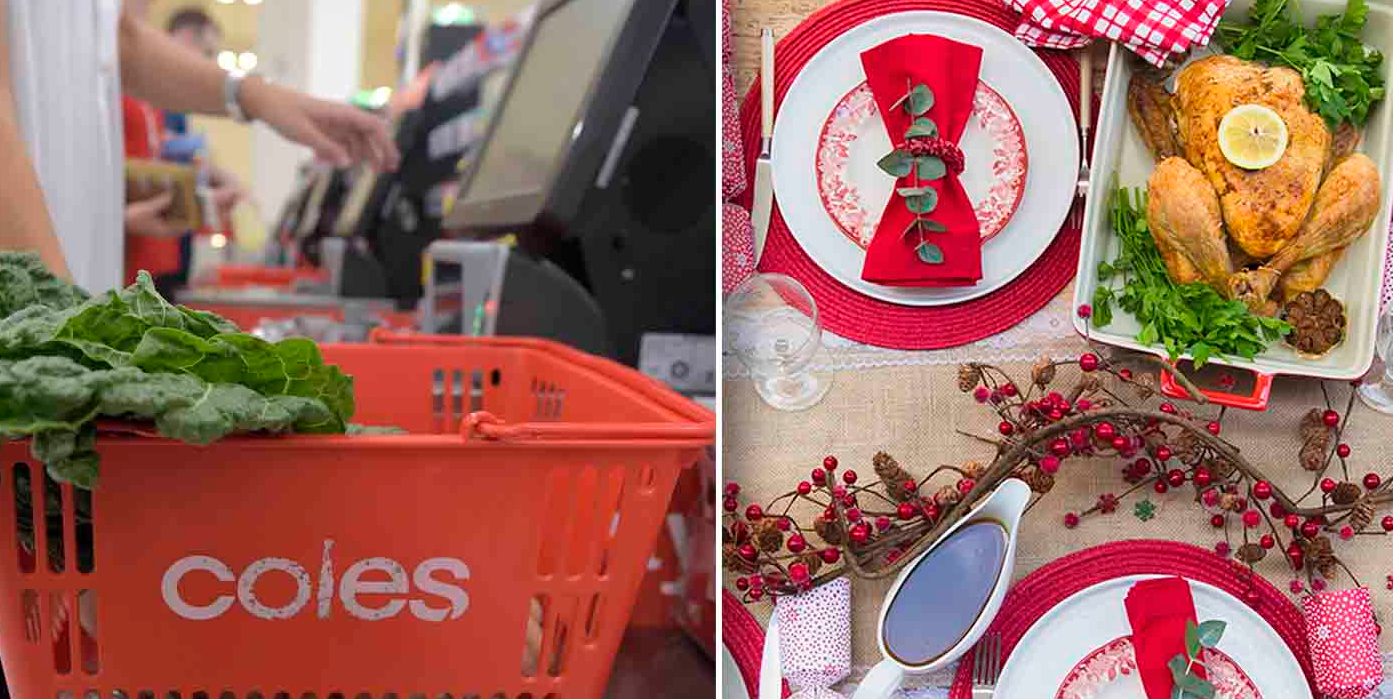 Coles Christmas menu Bizarre new wreath item added