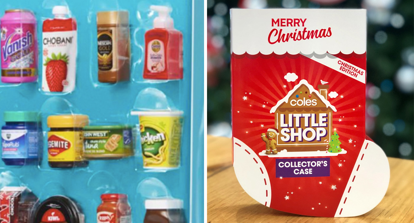 Coles Little Shop Christmas collectables announced