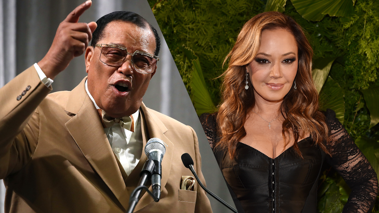 Leah Remini responds to Louis Farrakhan on Scientology