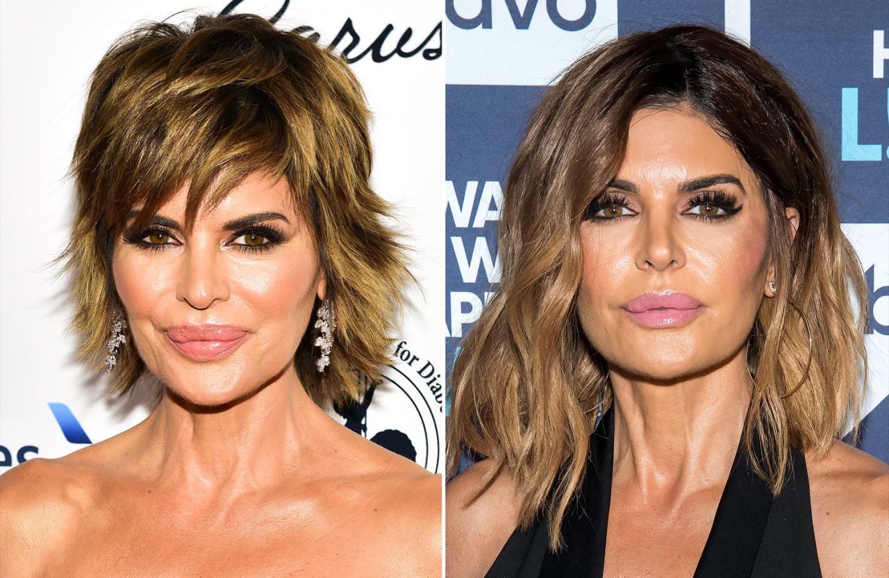 Lisa Rinna shows off her new hair