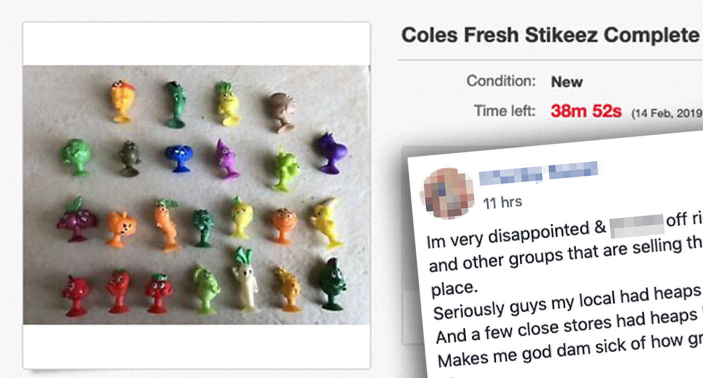 ebay coles stikeez