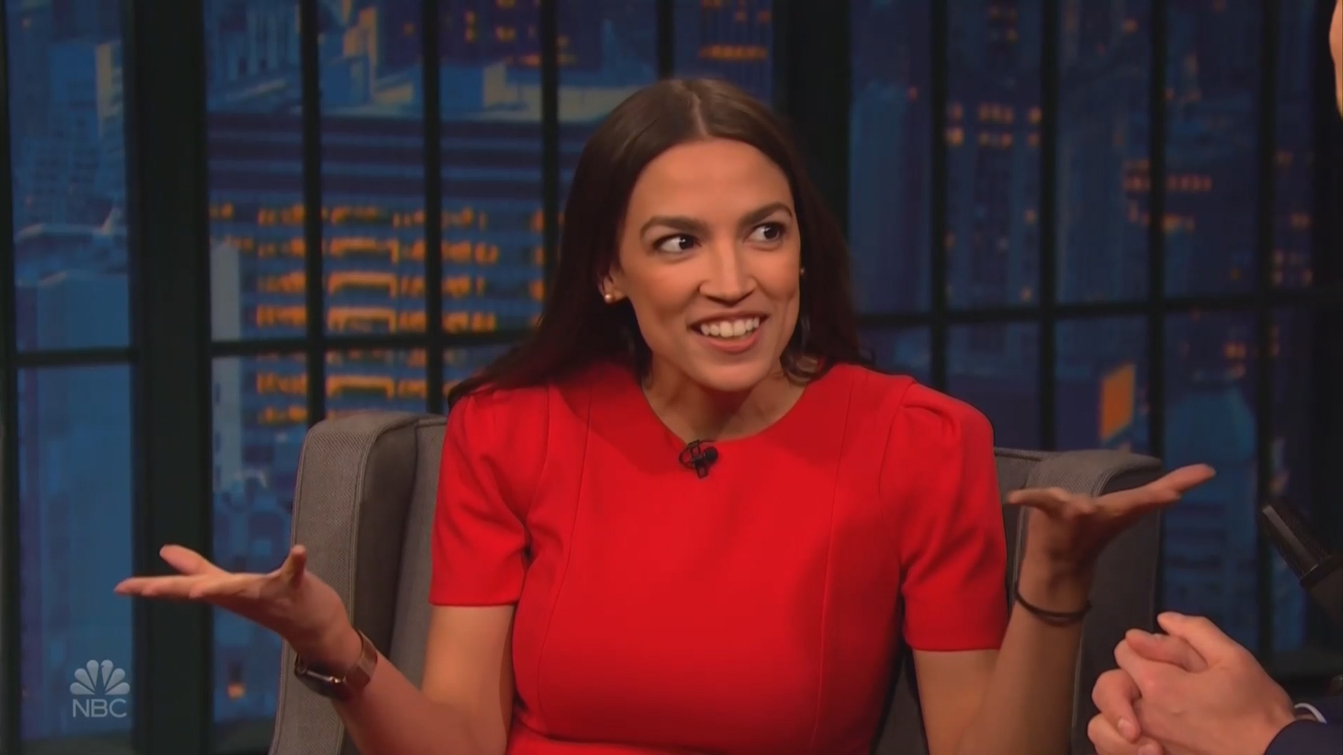 seth meyers alexandria ocasio cortez