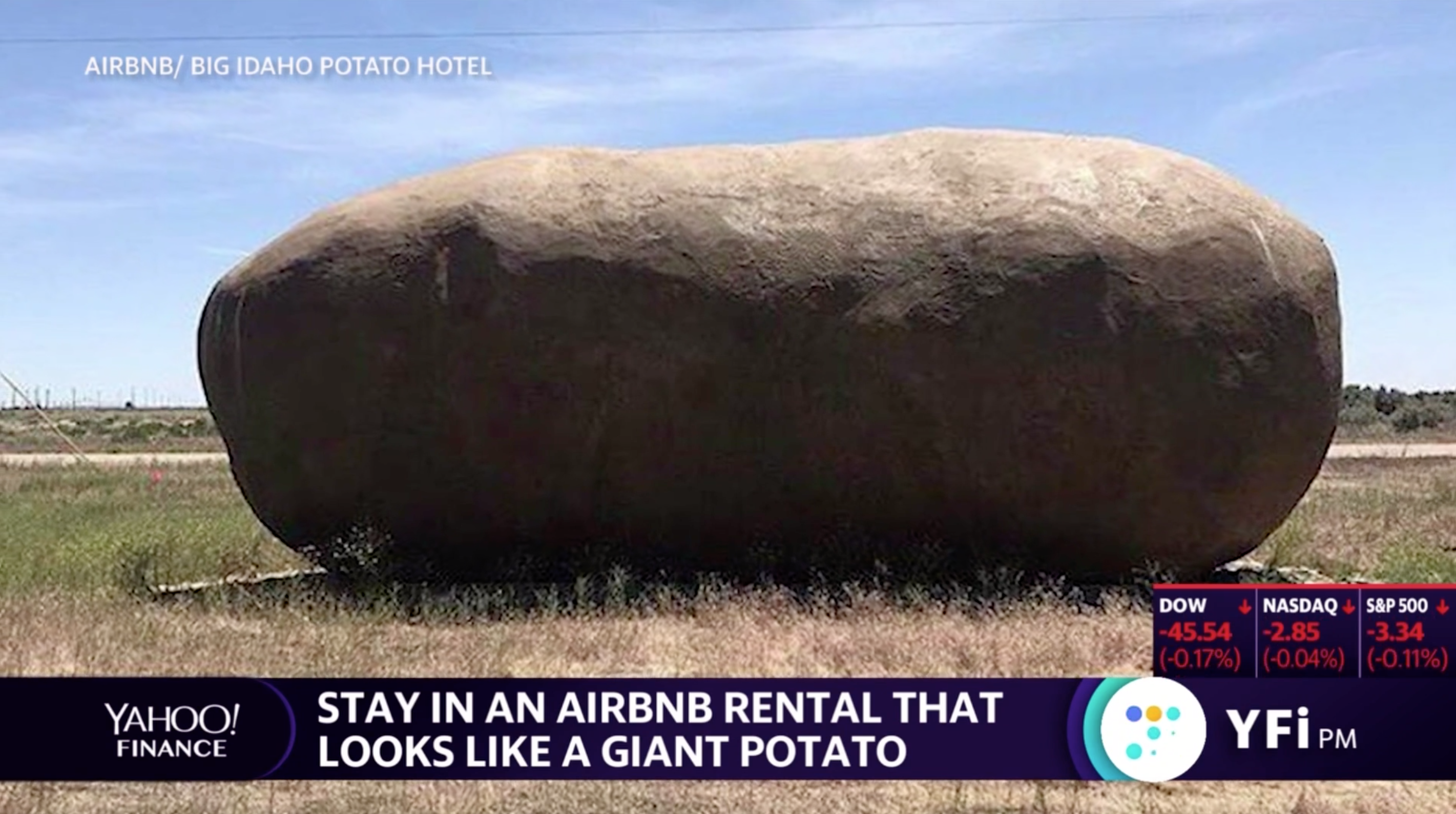 Stay In An Airbnb That Looks Like A Giant Potato