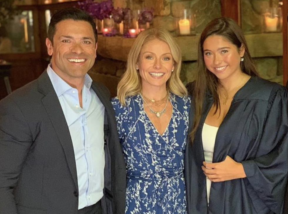 Proud Mama Kelly Ripa Shares Photos From Daughter Lolas High School