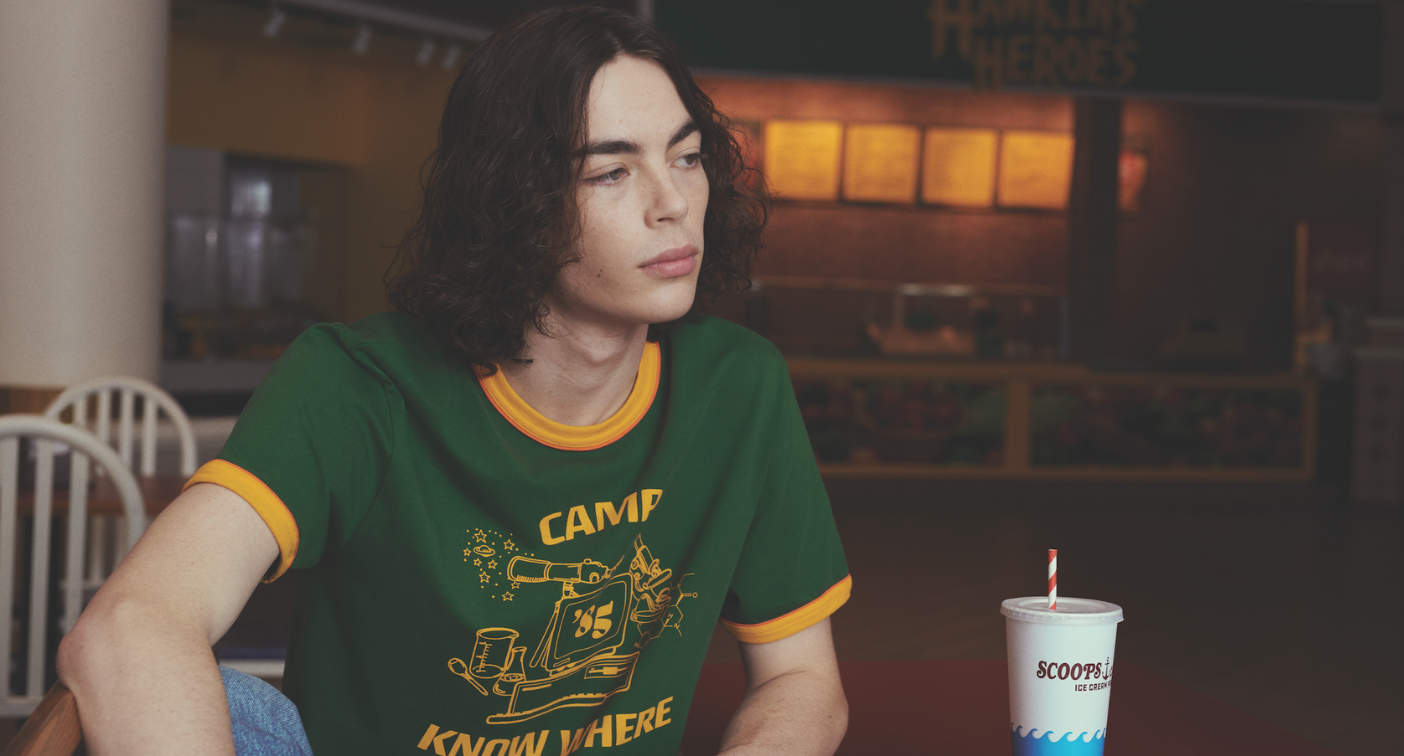 levi's x stranger things tee