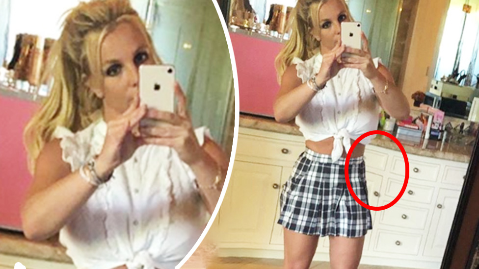 Britney Spears Photoshop Fail Spotted By Fans 