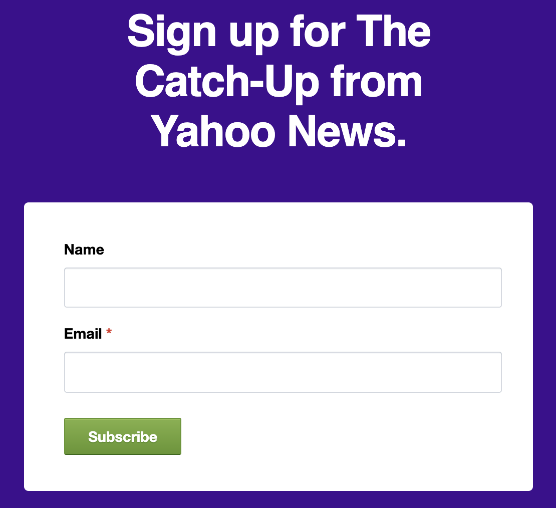 Sign Up To Yahoo News UK S Catch Up Newsletter   01e371c0 C015 11e9 Ba5a 3823fc1cdb94