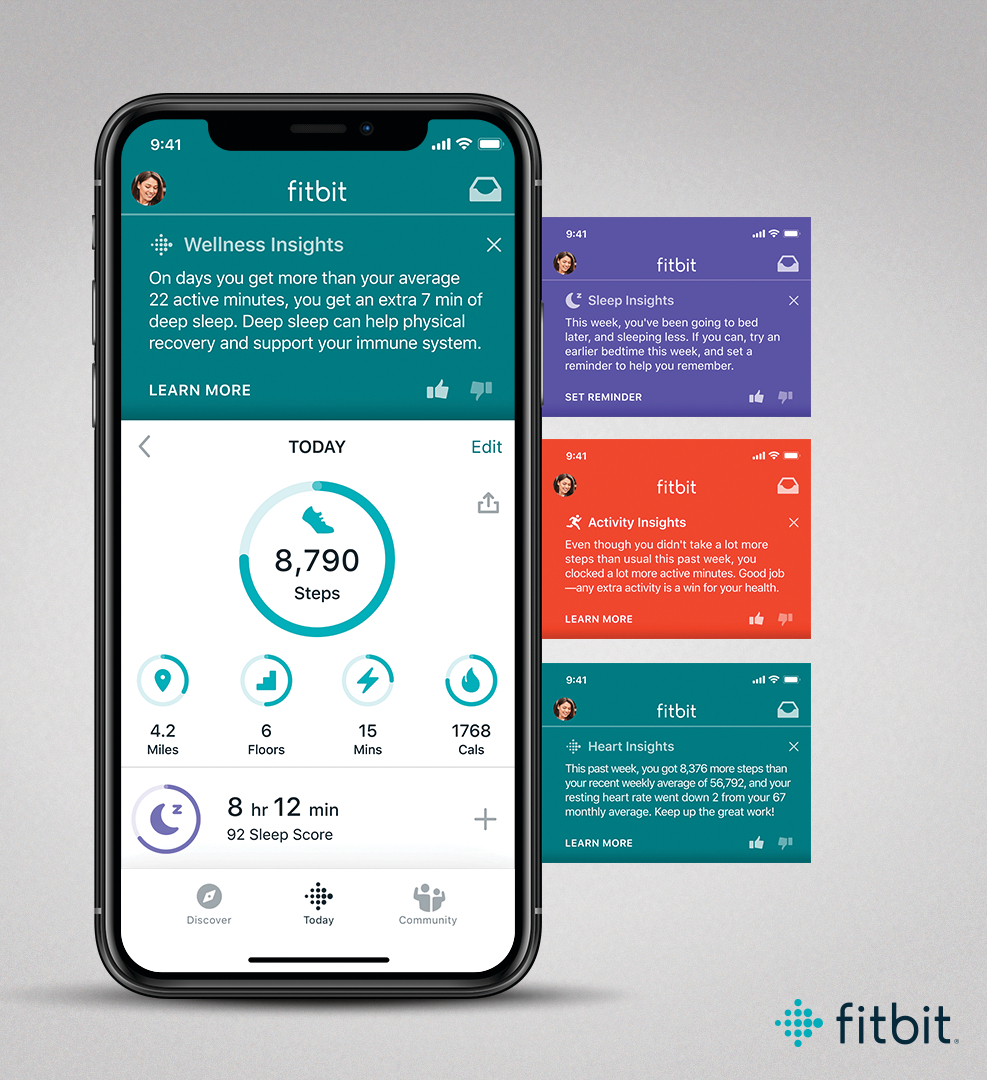 Arbejdsløs Siden Rose Fitbit launches Premium subscription service for health coaching | Engadget