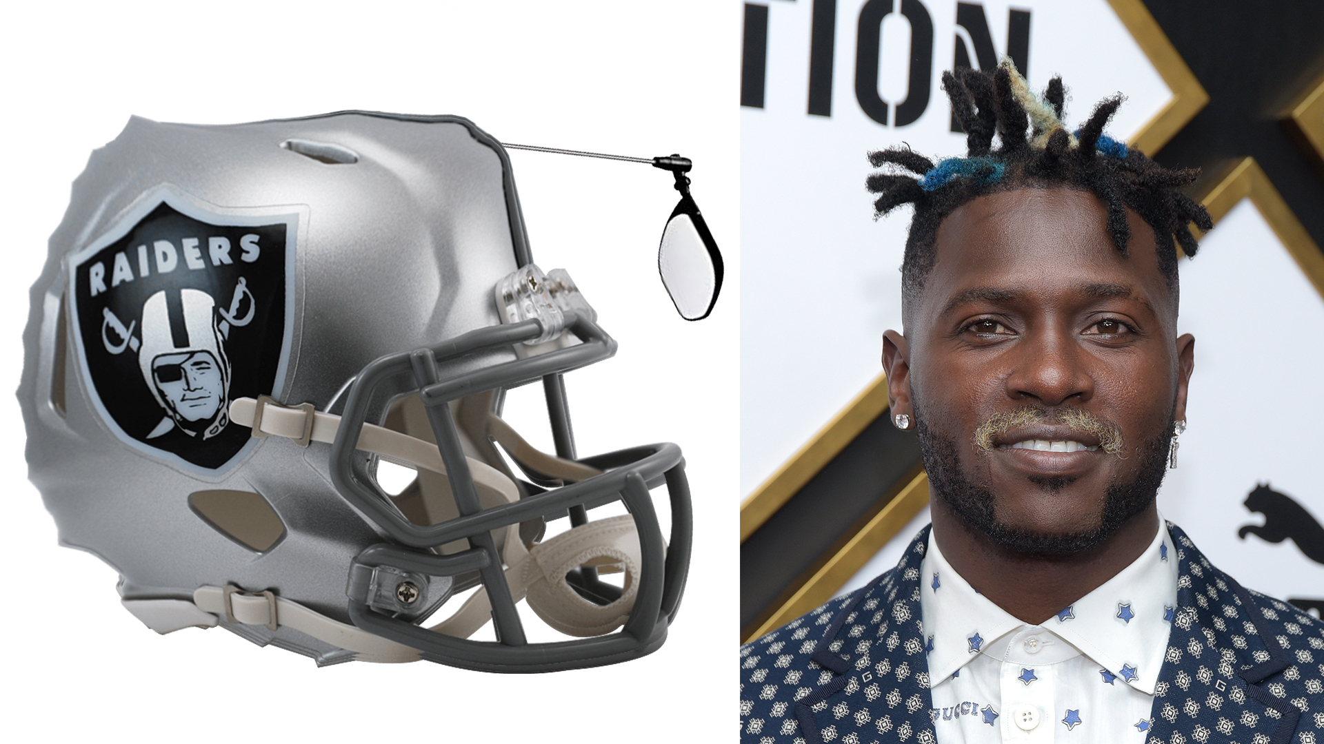 antonio brown helmet