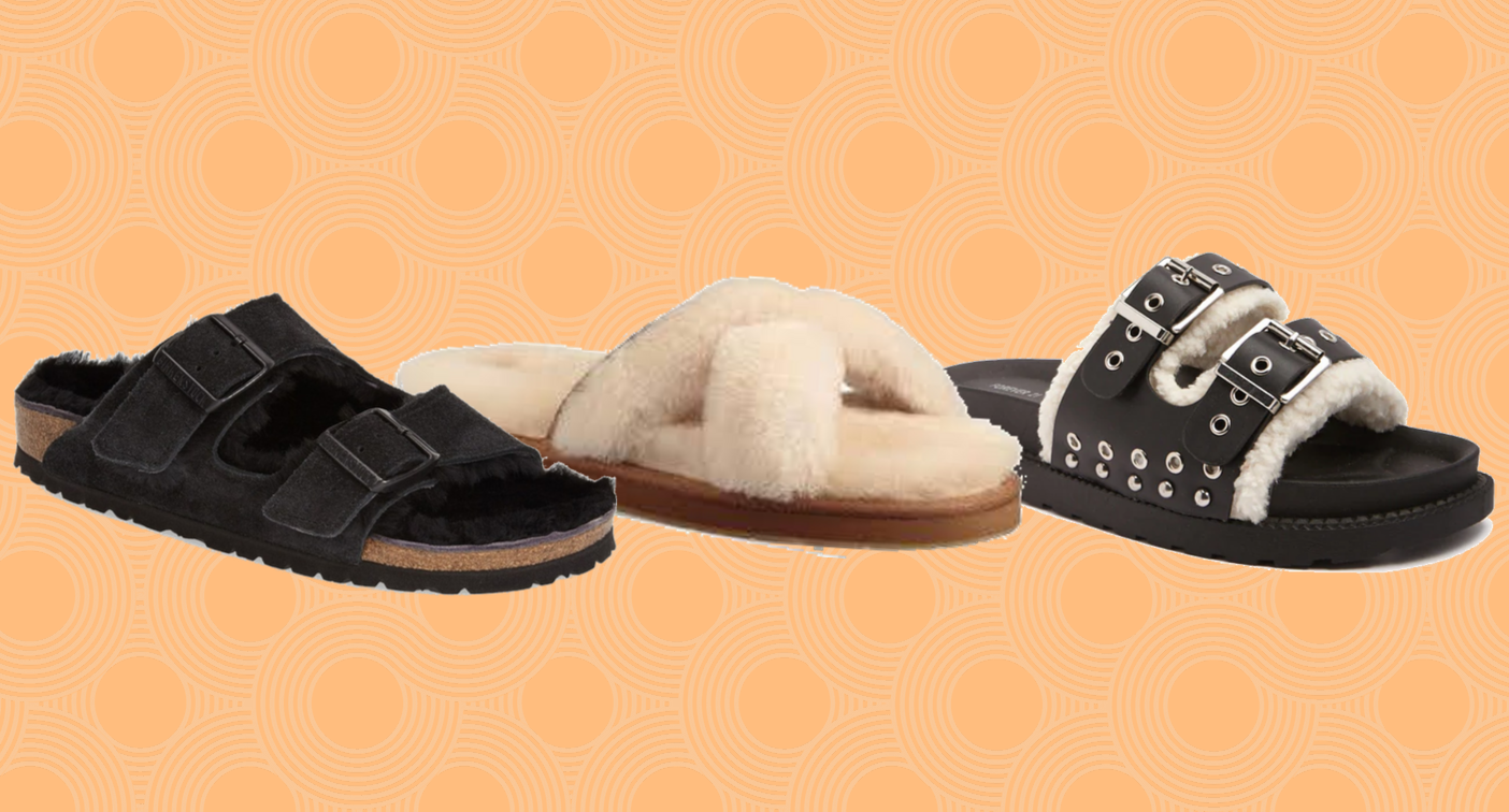 fuzzy birkenstocks