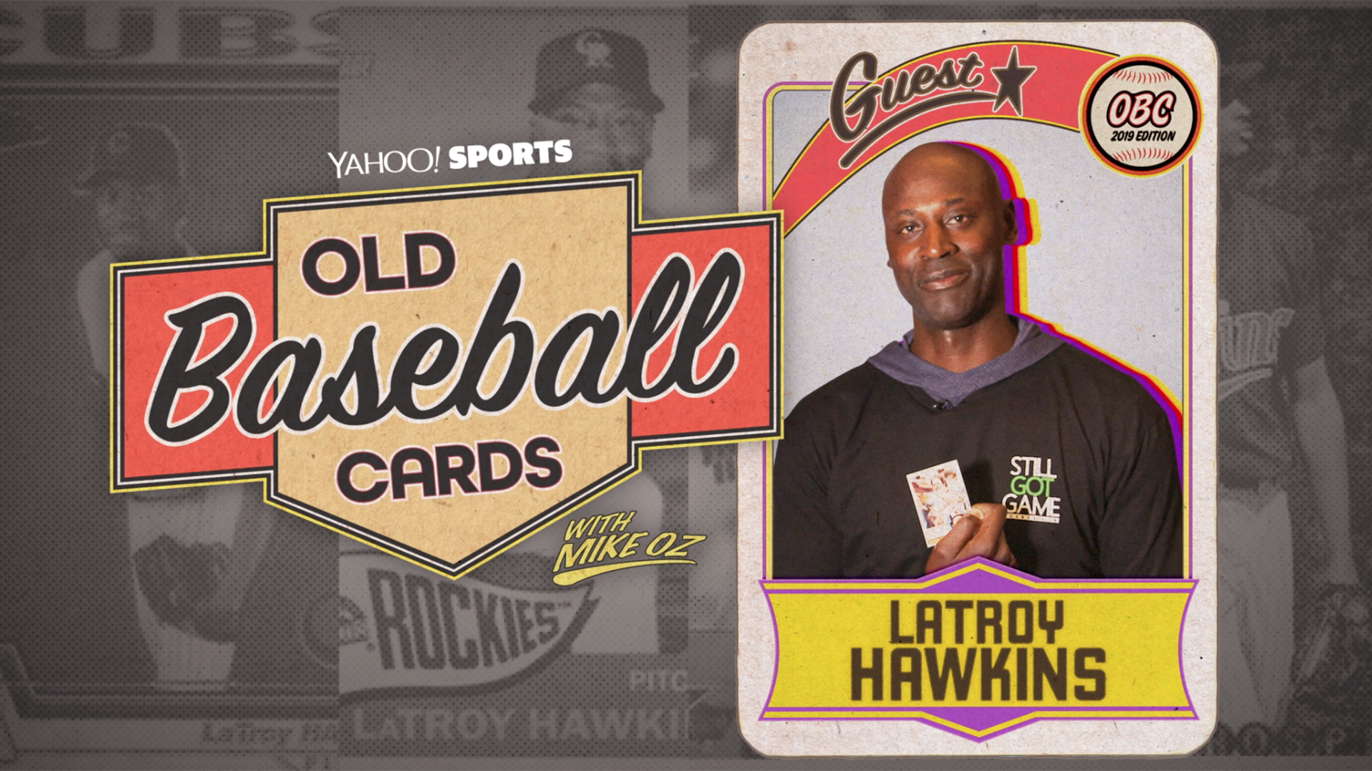 LaTroy Hawkins opens old baseball cards