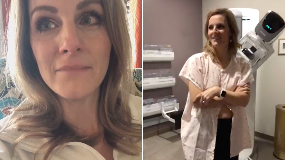 Reporter Diagnosed With Breast Cancer After Live Streaming Mammogram 0695