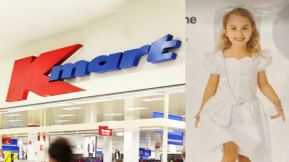 Kmart Australia stops selling child bride costume