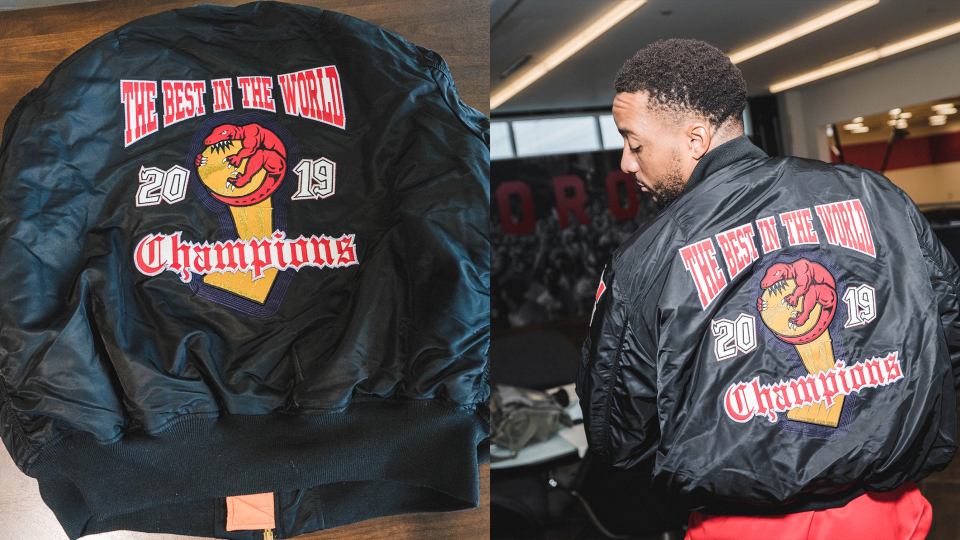 roots raptors championship jacket