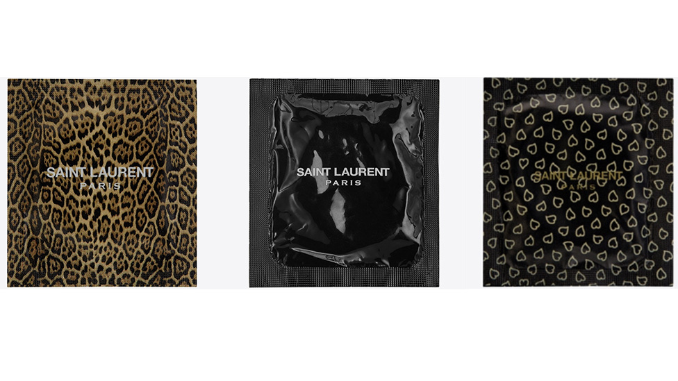 Shop Saint Laurent RIVE DROITE Star Leopard Patterns Other Animal