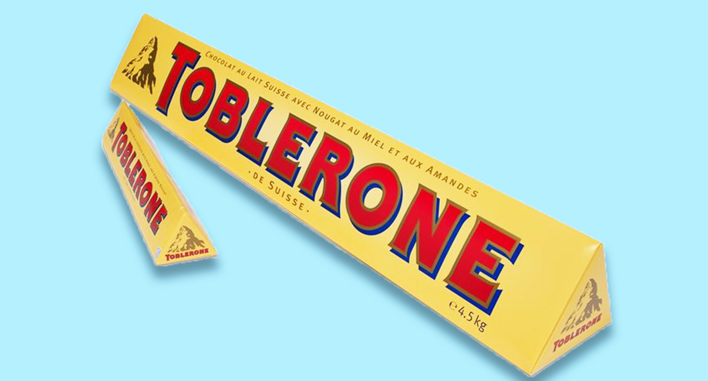 You can buy a giant Toblerone but it's almost fifty quid