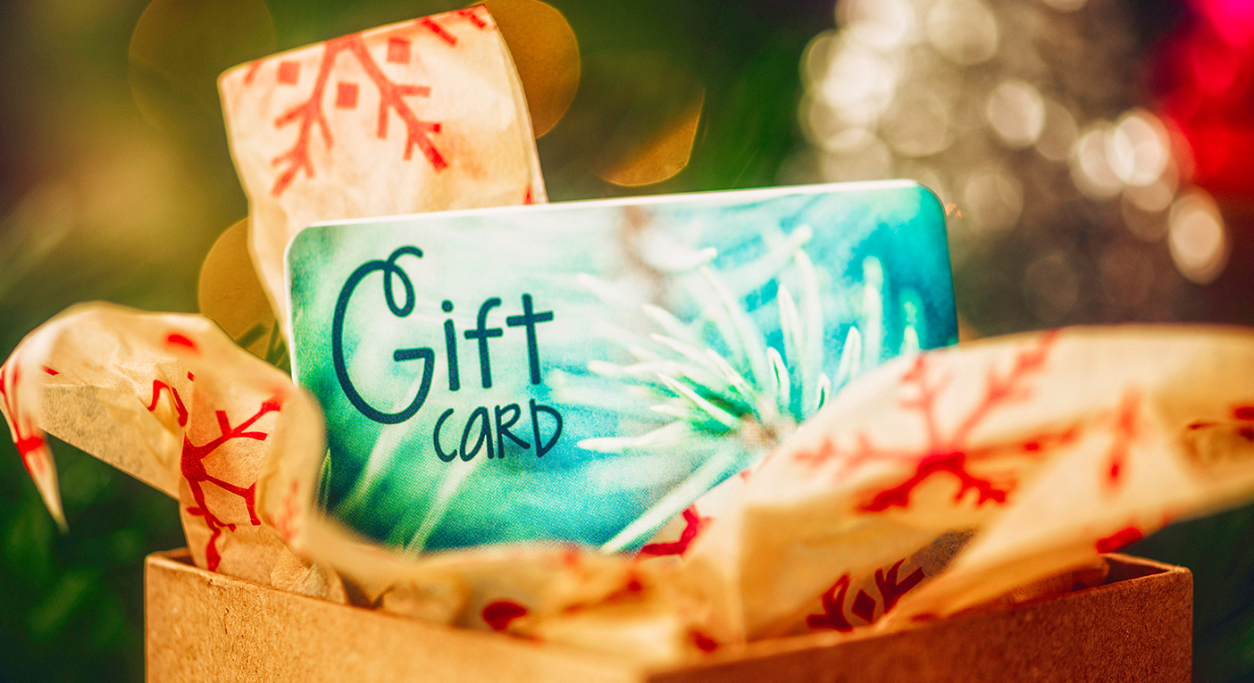 Last minute Christmas gift cards to buy