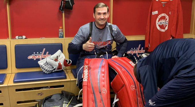 The Nationals' Ryan Zimmerman was at the Capitals game