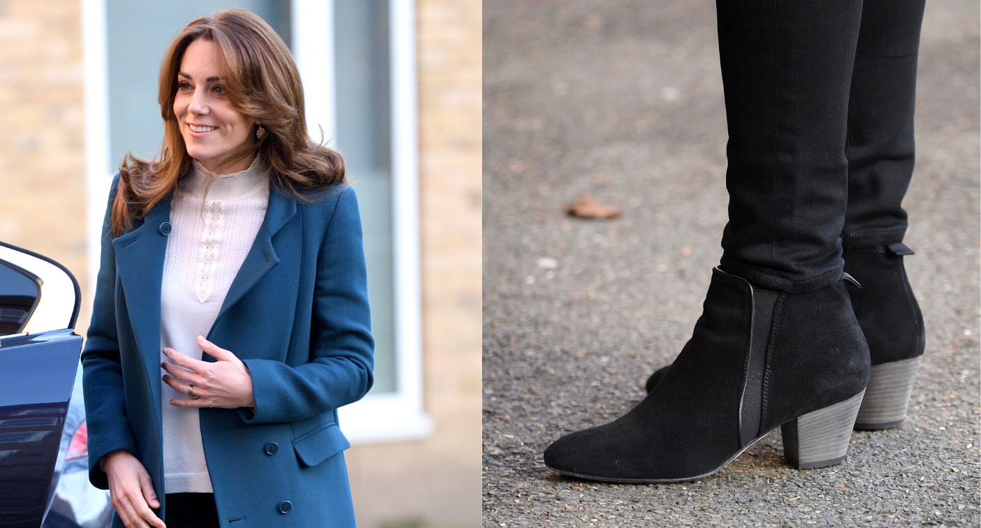 Kate Middleton Aquatalia Ankle Boots 