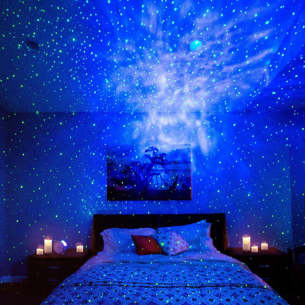 This under $50 laser projector turns your room into a dreamy galaxy