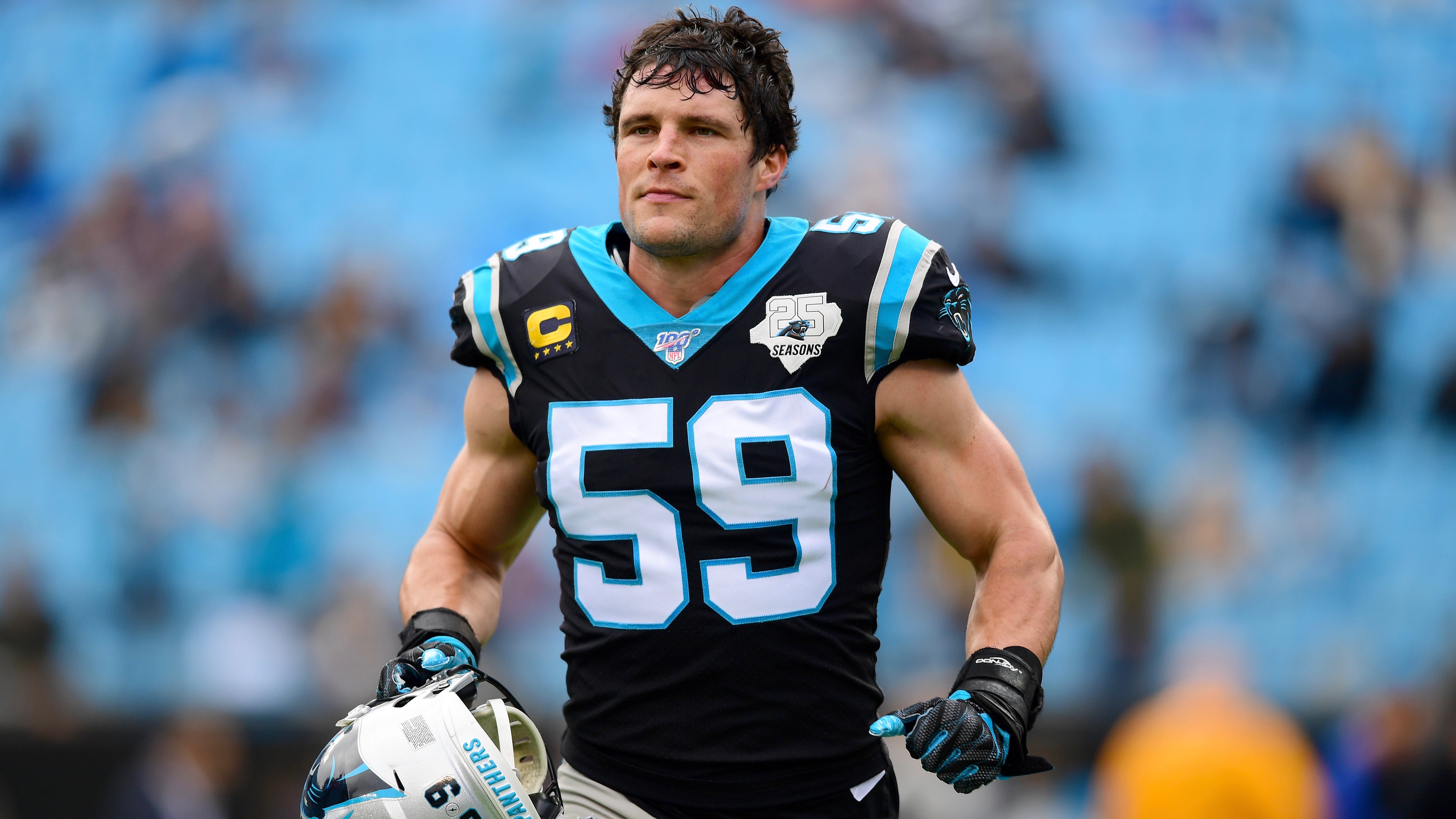 Carolina Panthers Luke Kuechly Jersey # 59 Size Xl