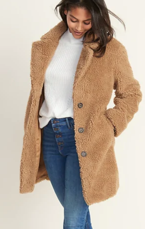 The best teddy bear coats if you are finally giving in to the trend