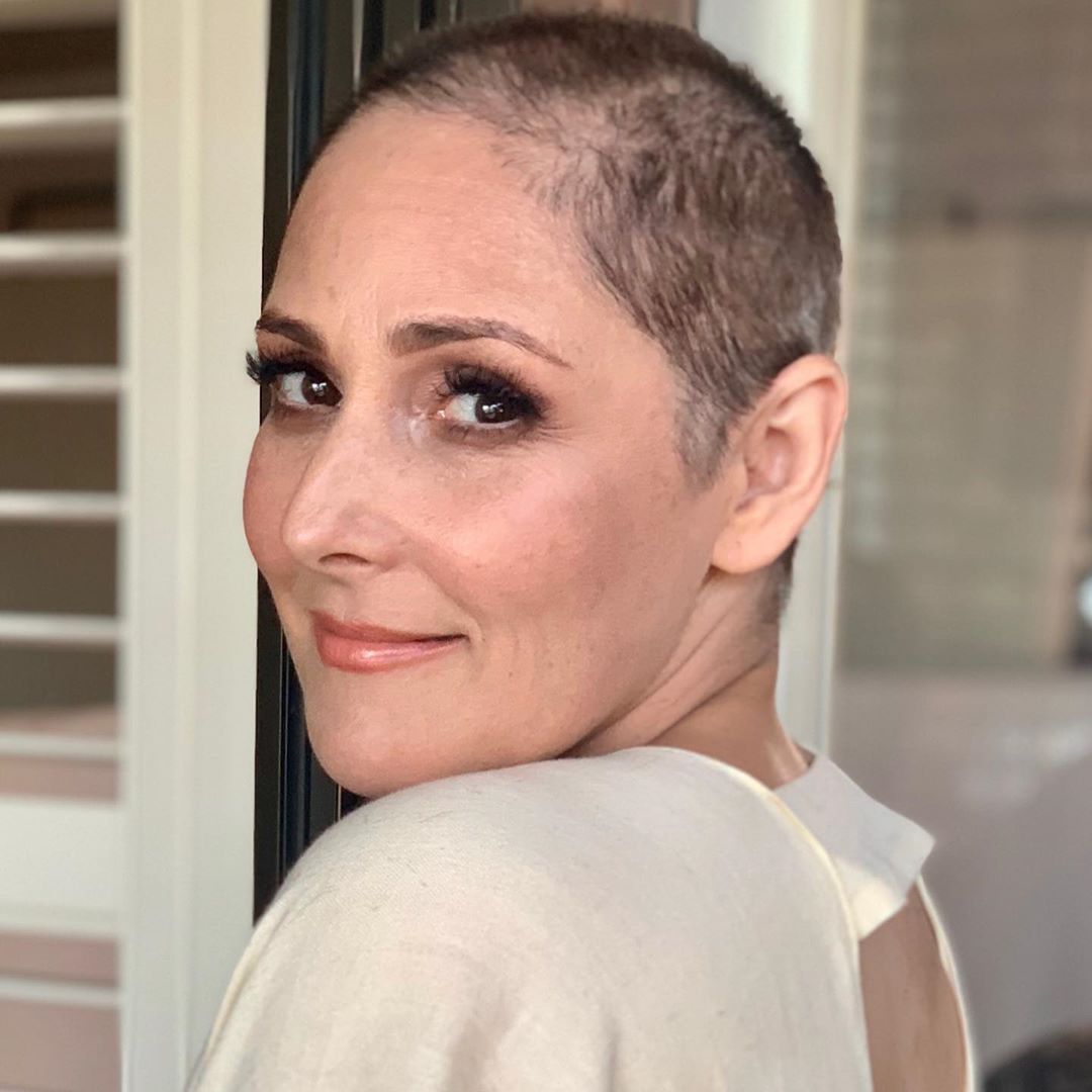 Ricki Lake goes public with hair loss 'hell,' debuts shaved head.