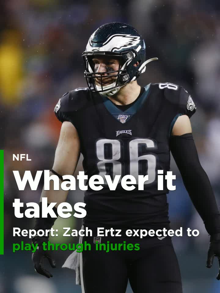 Zach Ertz expected to play through injuries against Seahawks [Video]