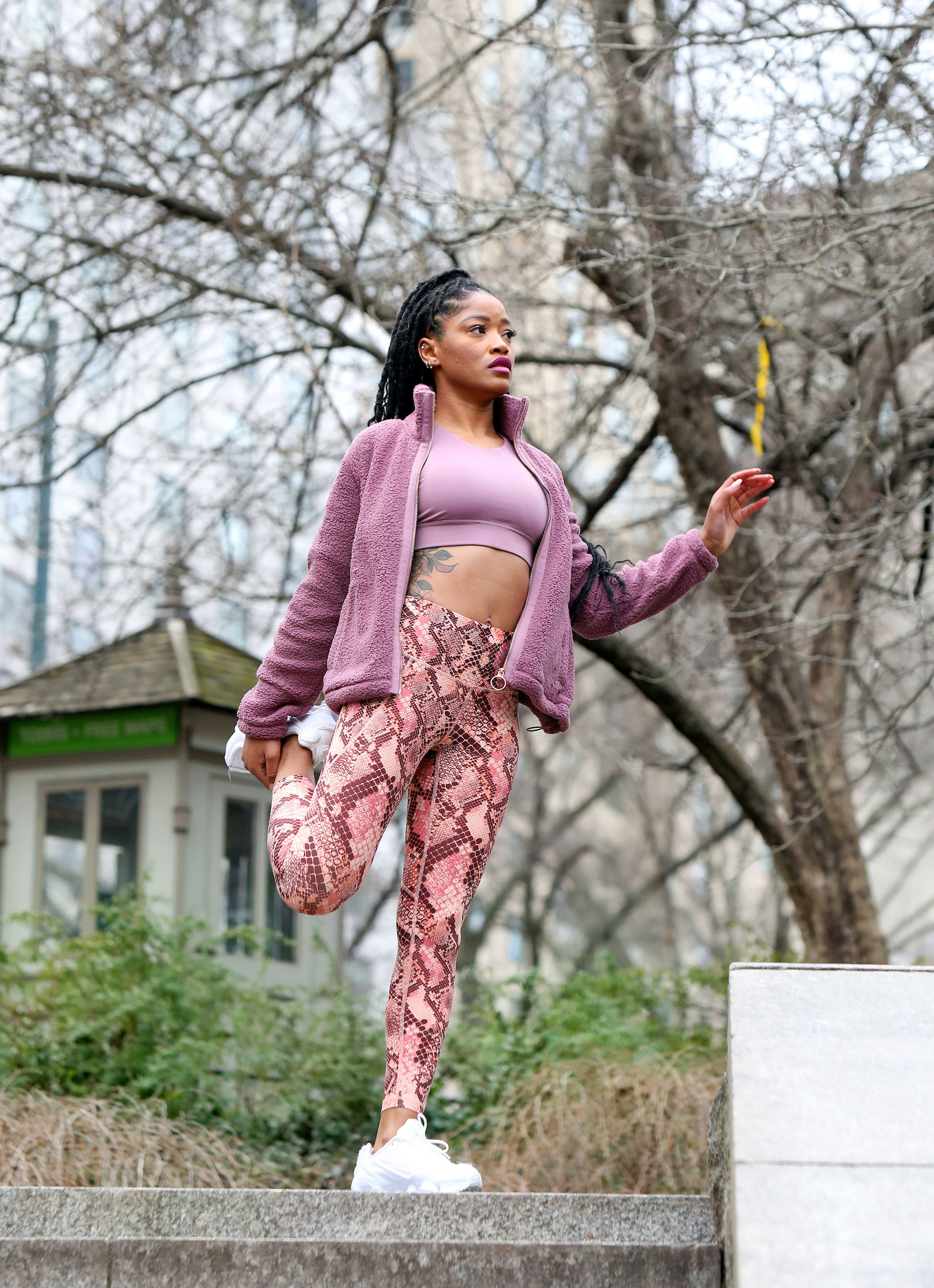 Each piece in Keke Palmer's Old Navy workout look is under $50