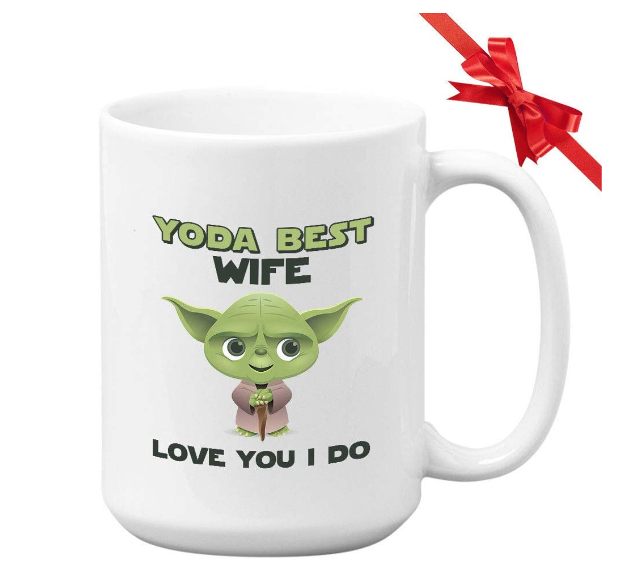 Coffee Mug Valentines Day Baby Yoda Mug Yoda One For Me Fun Valentines Mug  Gift