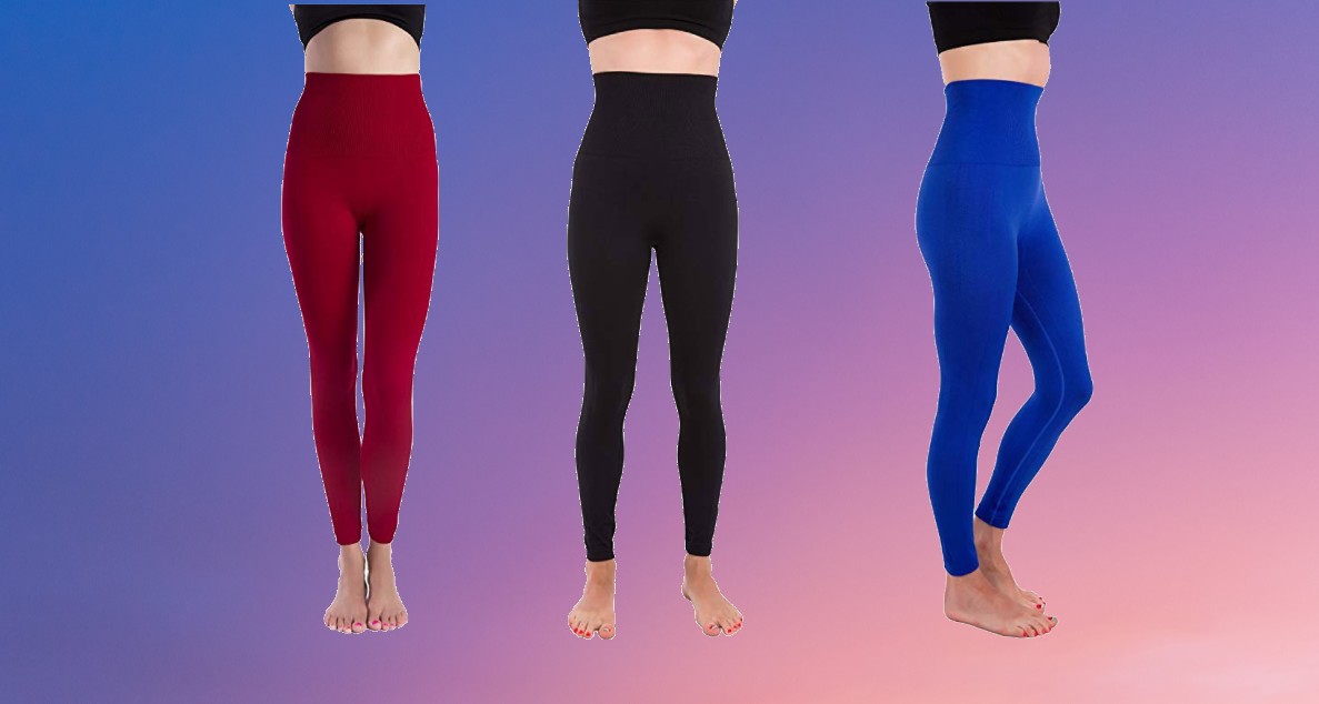 Hvyesh Valentines Leggings for Women High Waisted Tummy Control