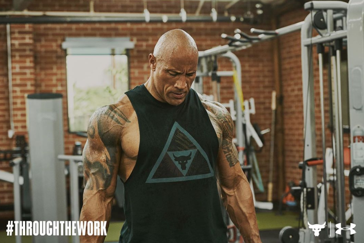 under armour x the rock