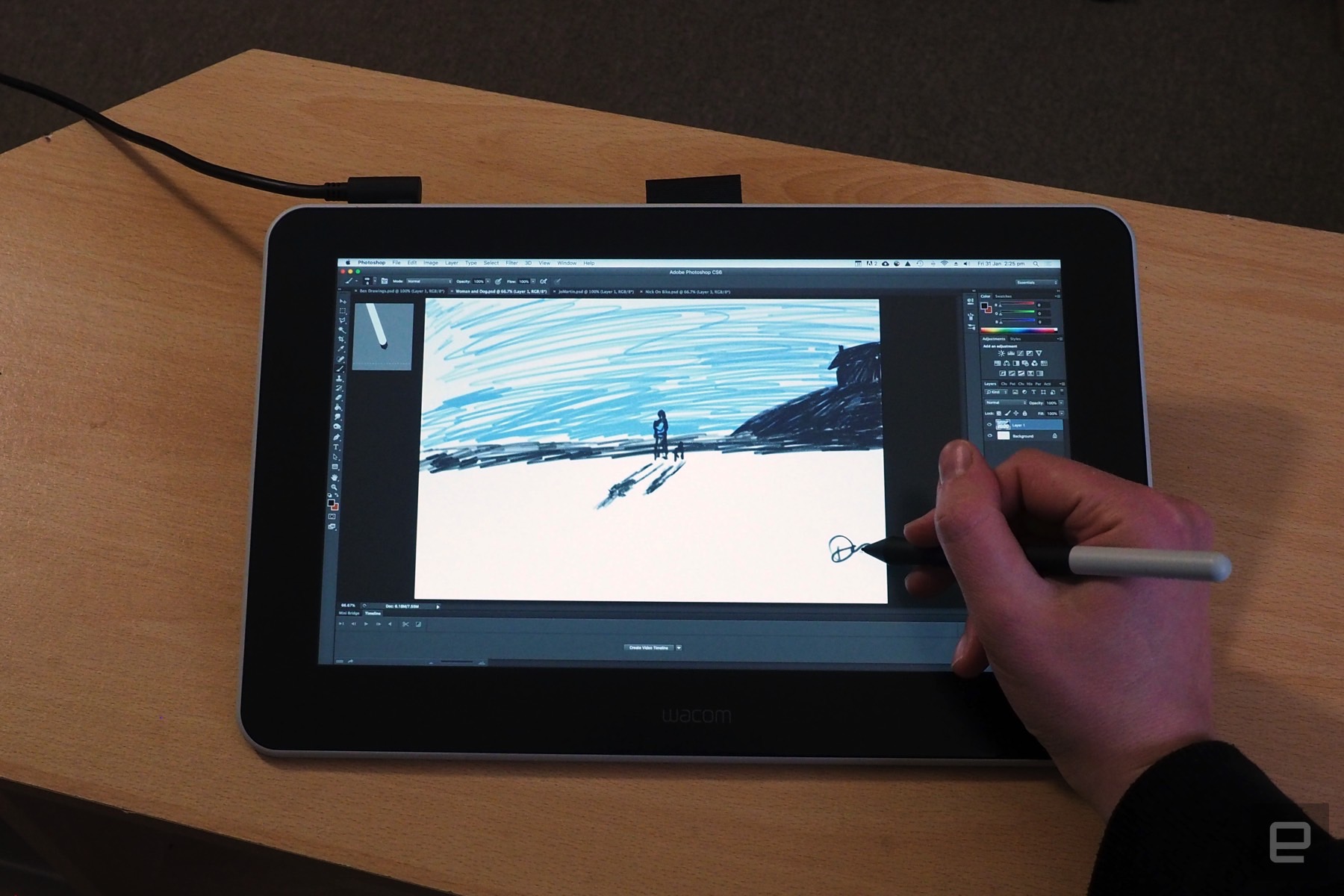 Wacom One review: A great, no-frills drawing tablet for budding artists