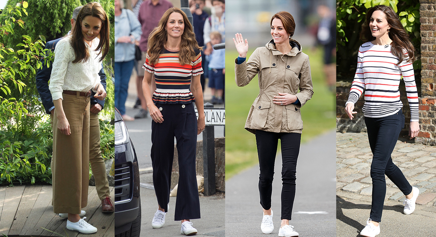 Kate Middleton's Superga trainers are on sale