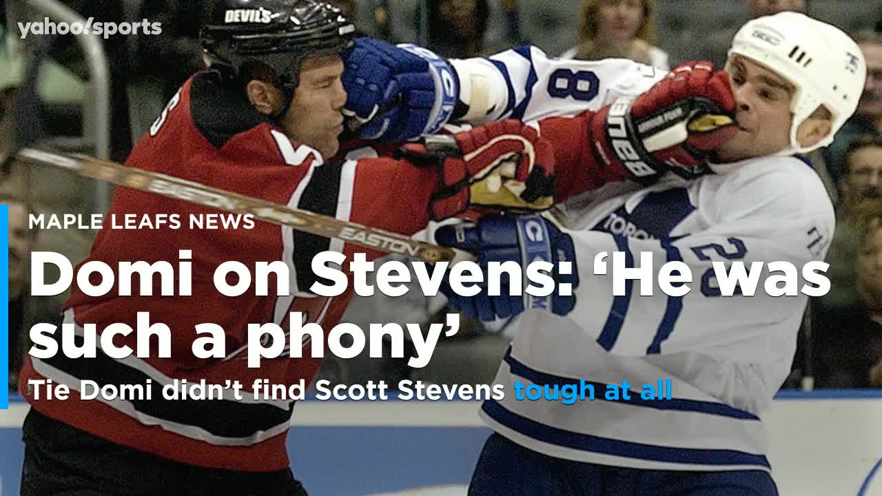 Tie Domi calls Scott Stevens 'the biggest phony I ever played against