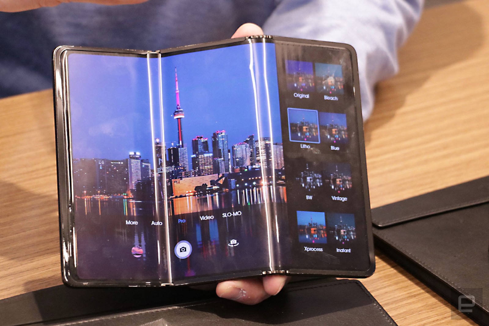 TCL tri-fold foldable tablet concept hands-on