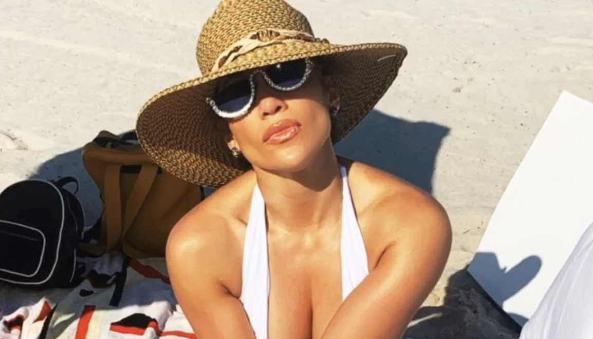 Jennifer Lopez Keeps Wearing a Sexy Swimsuit Trend That's $23 on