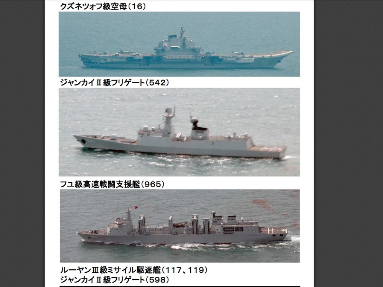 日本指遼寧號等六艘中國艦艇穿越東海進入太平洋 新聞 Yahoo雅虎香港