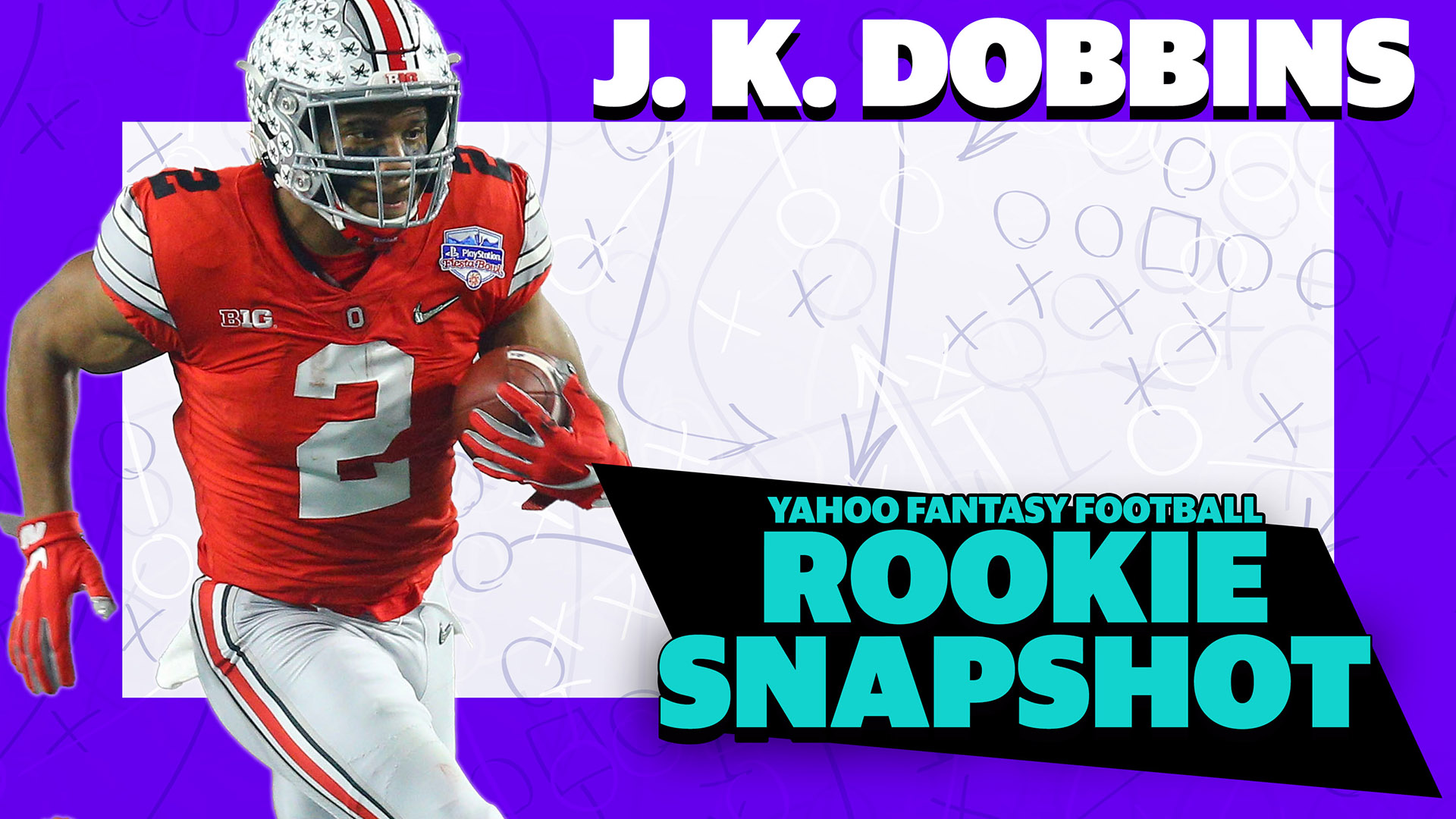 Yahoo Fantasy Rookie Snapshot - RB J.K. Dobbins