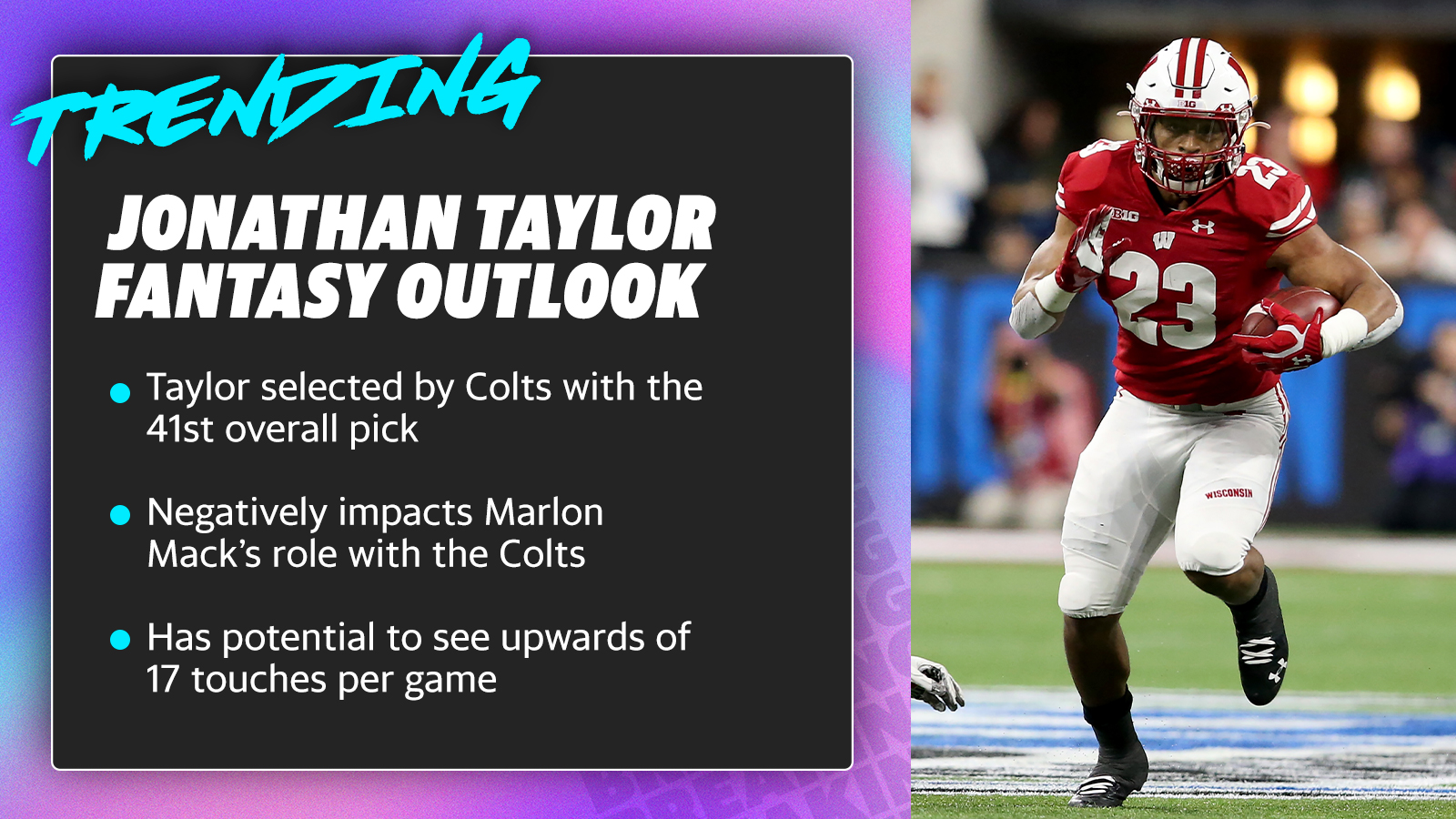 Where Should I Draft Jonathan Taylor? Fantasy Football Outlook