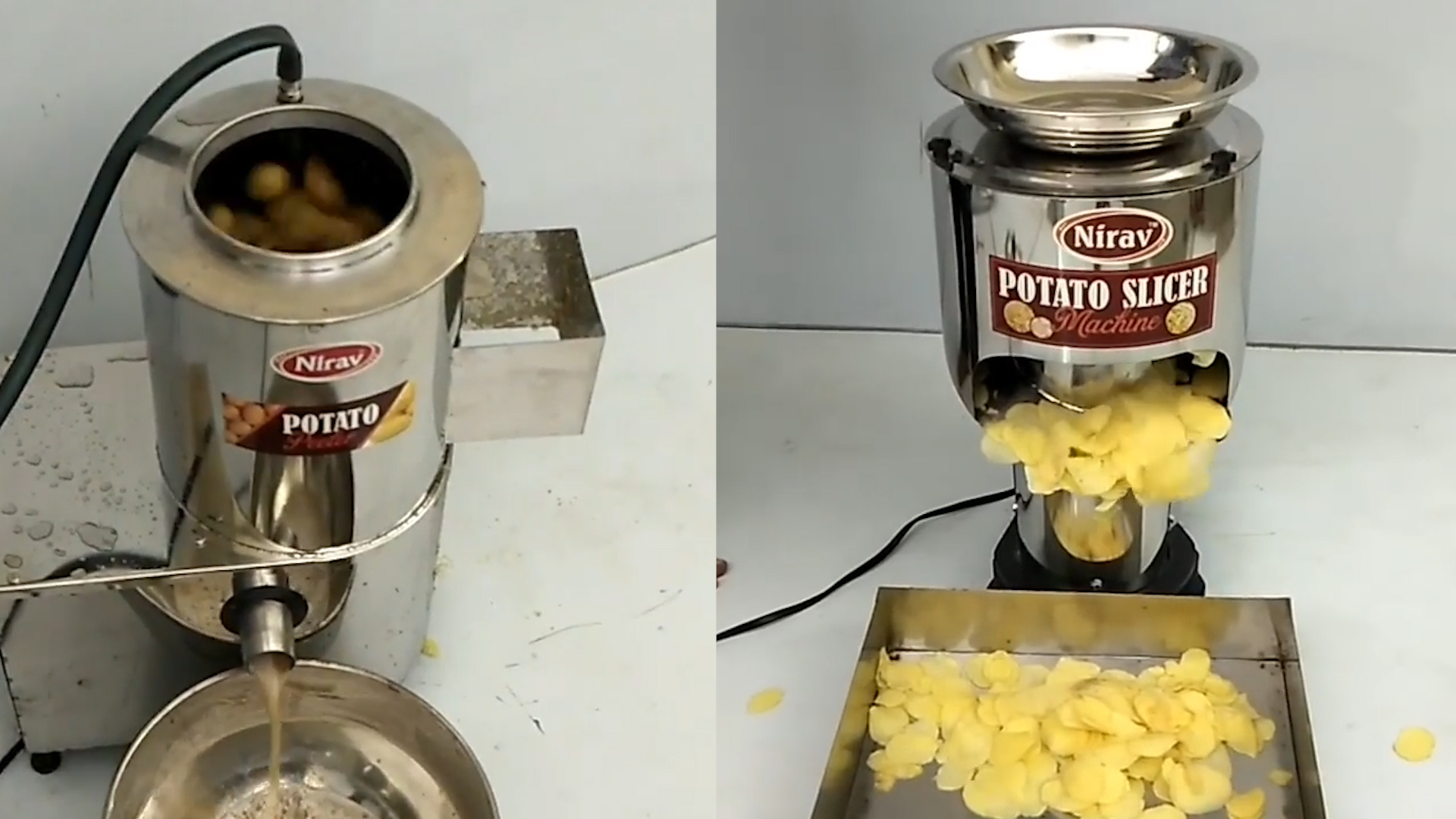 Potato chips are made using these innovative machines