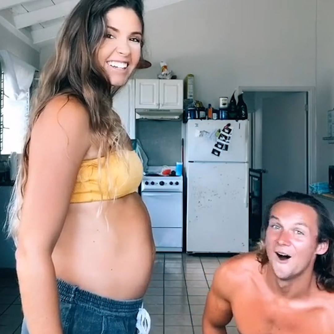 Very Pregnant Belly Video