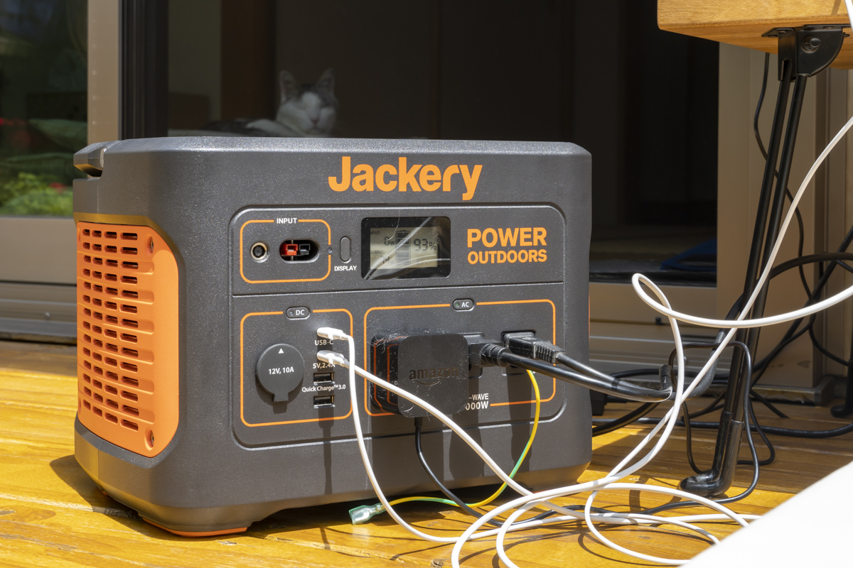 専門店の安心の1ヶ月保証付 Jackery ポータブル電源1000 278400mAh