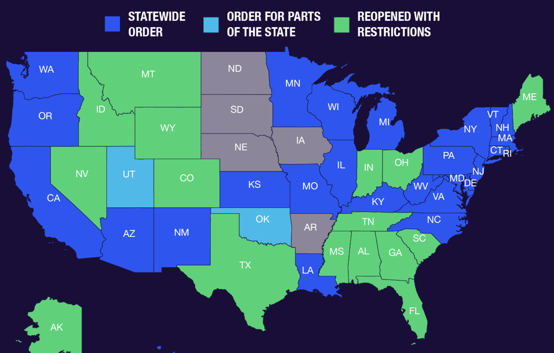 Coronavirus update: US states map out reopen strategy as ...