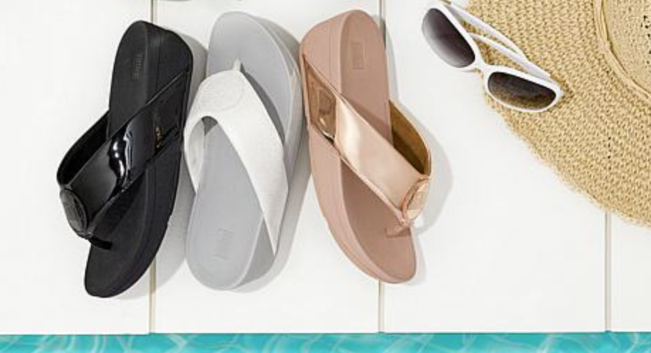Supportive FitFlop sandals are on sale at HSN