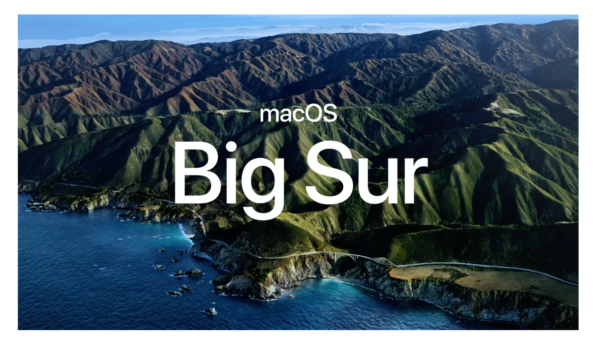 下一版macos 定名为big Sur